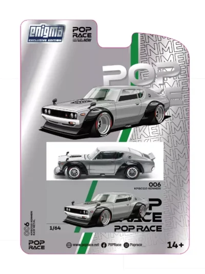 POPRACE x Enigma 1:64 PRE006 KPGC0110 Kenmeri Raw Material