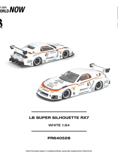 PR640528 POPRACE 164 LB SUPER SILHOUETTE RX7 (FD3S)