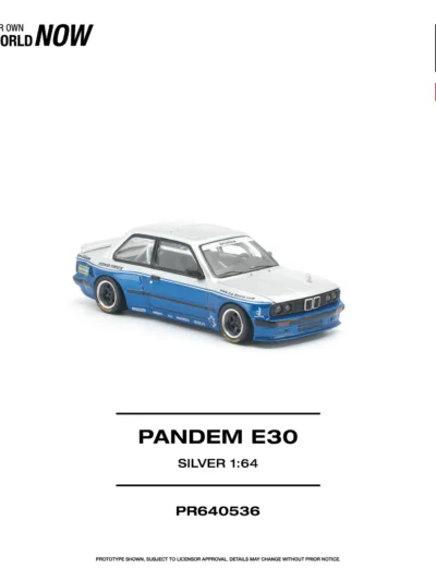 PR640536 POPRACE 164 PANDEM E30 - SILVERBLUE