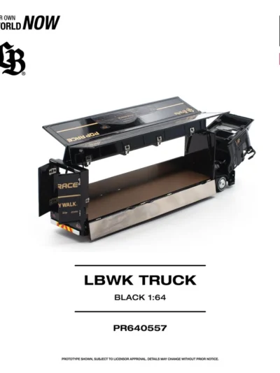 PR640557 POPRACE 164 LBWK TRUCK - BLACK