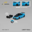 CM64-35RR-07 CM MODEL 1:64 NISSAN LBWK GT35RR BLUE