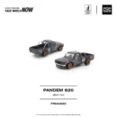 PR640635 POPRACE 1:64 PANDEM DATSUN 620 GREY